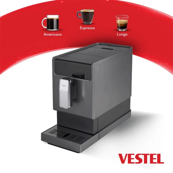 VESTEL ESPR8019 Tam Otomatik Espresso Makinesi - Resim 2