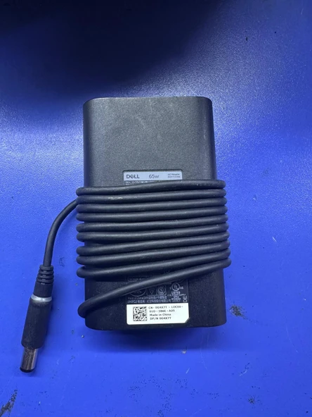 Dell Orijnal 65W 19.5V 3.34A Şarj Aleti G4X7T 0G4X7T 5.0 7.4MM 2.EL ADAPTÖR ürün görseli 1