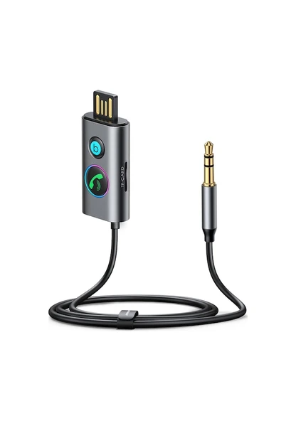 JOYROOM JR-CB7 CAR-B SERIES WIRELESS RECEIVER-GRAY ürün görseli 1