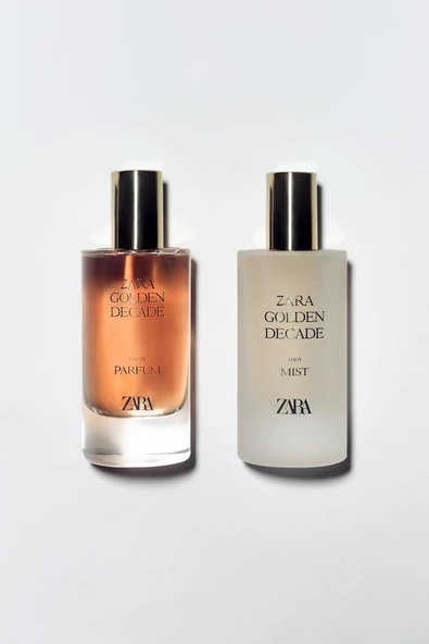 ZARA GOLDEN DECADE EDP + SAÇ SPREYİ LİMİTED EDİSYON 2X50ML (1.7 FL. OZ). - Resim 3