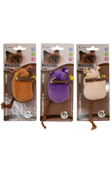 Eastland Matatabili Peluş Fare 9,5cm ürün görseli
