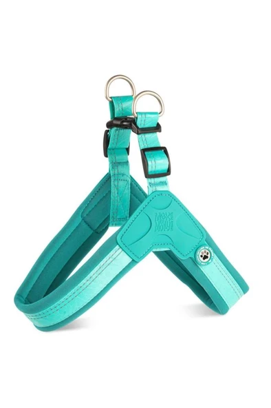 Max & Molly Max Molly Matrix 2.0 Akıllı Künyeli Q-Fit Köpek Göğüs Tasması Turkuaz Small ürün görseli 1