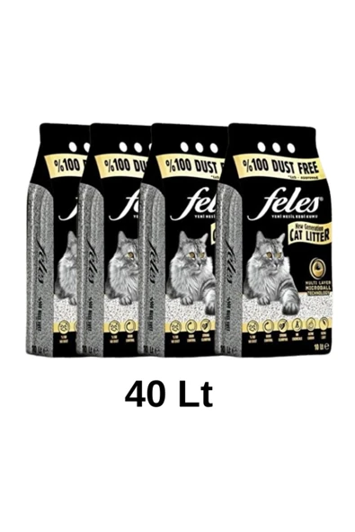 %100 Tozsuz Kedi Kumu 40 Litre ürün görseli 1