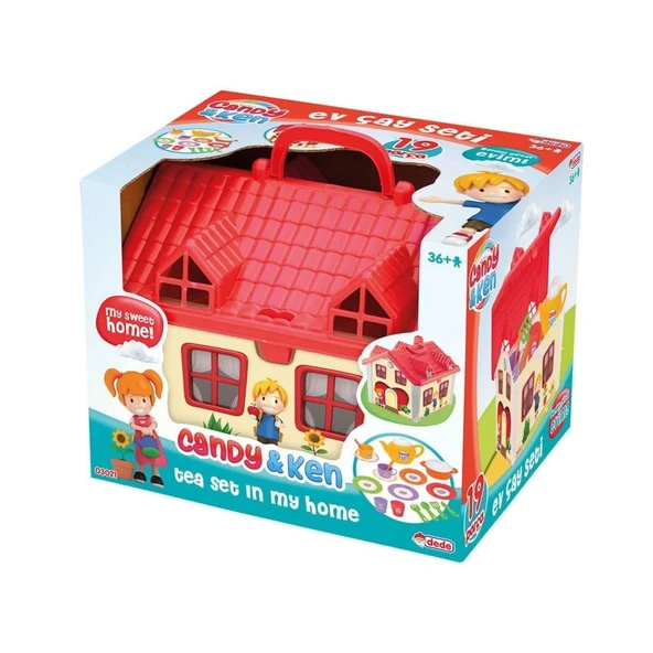 Litae Trend BFS Nessiworld  03021 Candy Ken Ev Çay Set -Dede