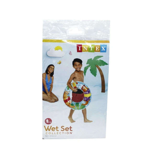 Litae Trend BFS  IS59242 Şeffaf Baskılı Simit 61 cm - Vardem Oyuncak - 2