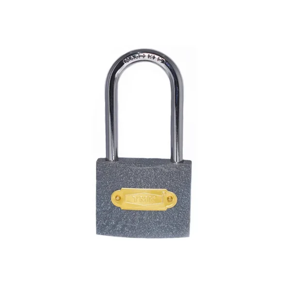 YMK Eko Gri Döküm Uzun Kancalı Asma Kilit 25mm ürün görseli