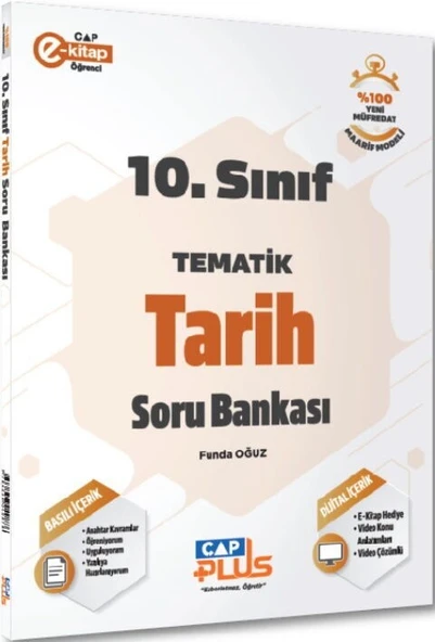 10. Sınıf Tarih Tematik Soru Bankası Çap Yayınları