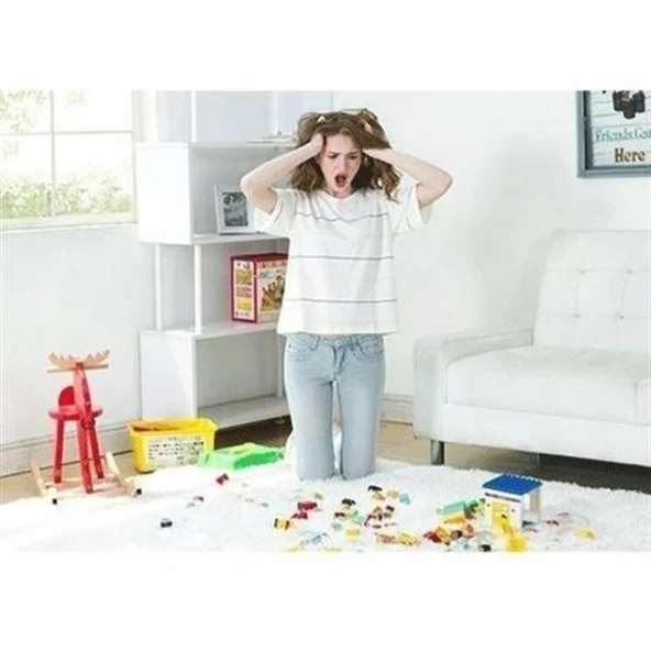 Buffer® Pratik Taşınabilir Pembe Oyuncak Toplama Örtüsü Oyun Parkı Hurcu - 3