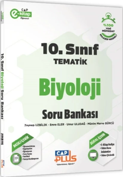 10. Sınıf Biyoloji Tematik Soru Bankası Çap Yayınları