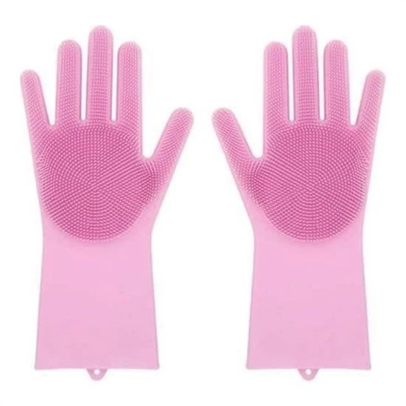 Buffer® Isıya Dayanıklı Pratik Sihirli Silikon Bulaşık Yıkama Eldiveni - 4