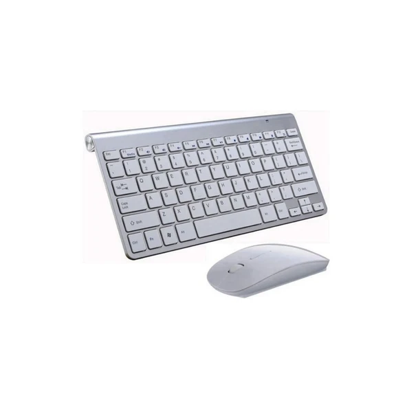 Zr481 Gri Wireless Klavye Mouse Set