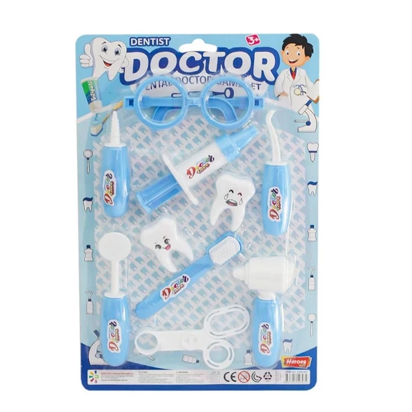 Litae Trend BFS   ERN-897 Heroes Toys Kartela Erkek Dişçi Oyun Seti - 2
