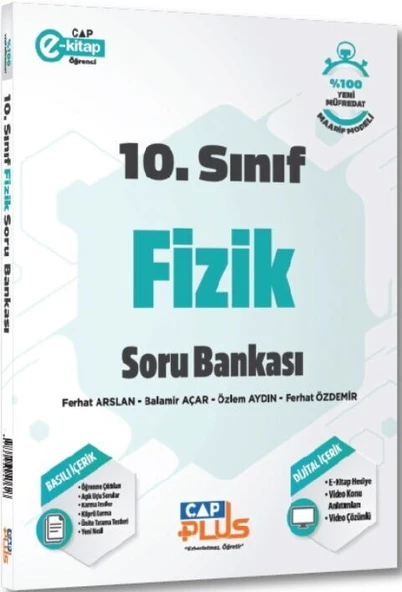 10. Sınıf Fizik Tematik Soru Bankası Çap Yayınları ürün görseli 1