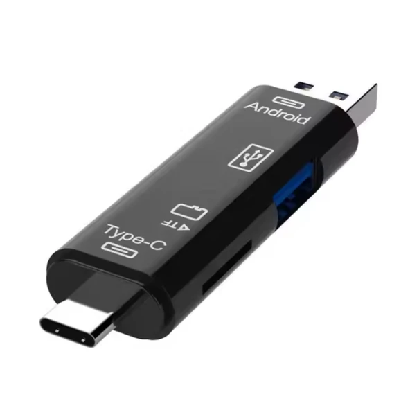 Zr824 Type-c 3 İn 1 Otg Smart Card Reader