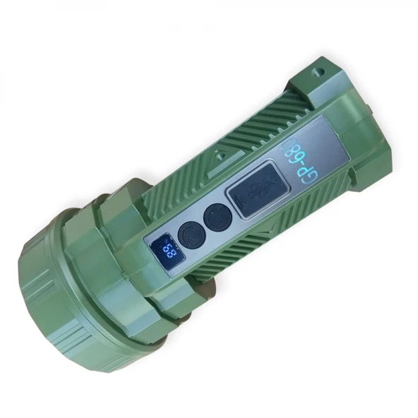 Gold Police Gp-680 Şarjlı El Feneri Projektör 100 Watt - 3