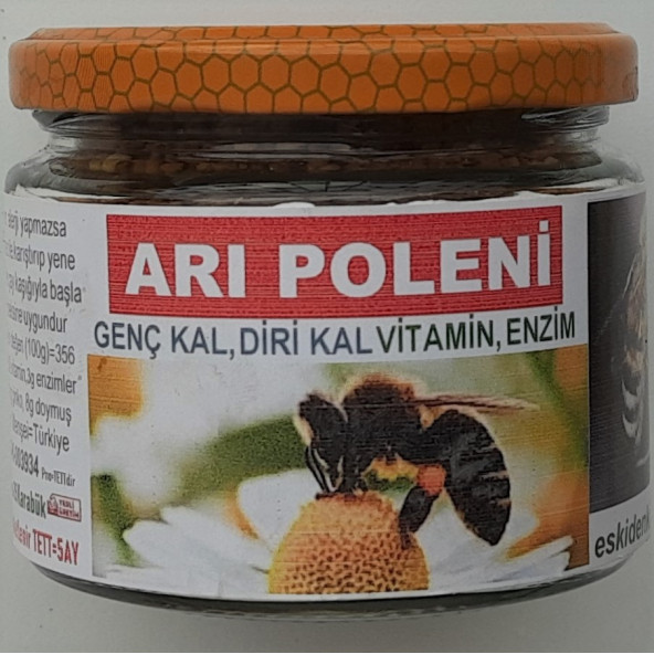 Saf Organik Köy Arı Poleni 200 G