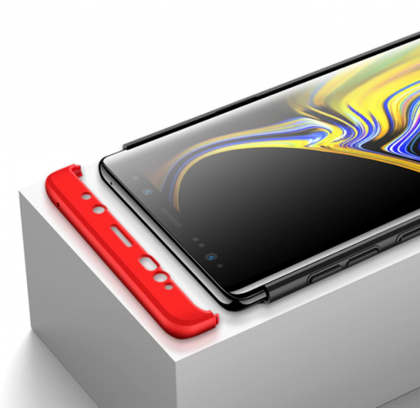 Galaxy Note 9 Kılıf Zore Ays Kamera Çıkıntılı 360 Tam Korumalı - Resim 9