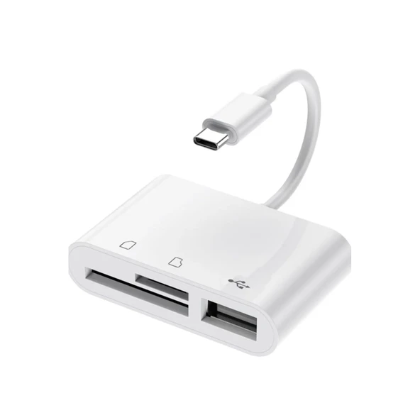Zr823 Type-c Sd Micro Sd Card Reader