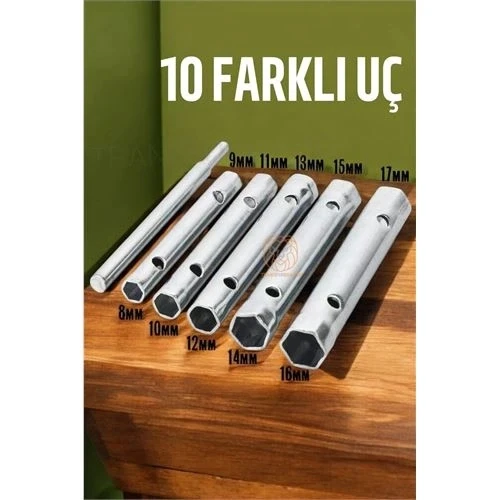 Litae Trend BFS  Tork Lokma Seti Boru Kovan Tip Anahtar Seti Buji Anahtarı - 1