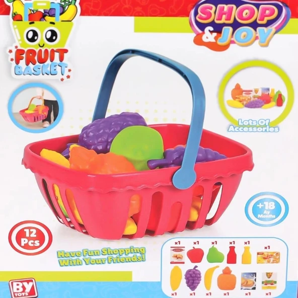Litae Trend BFS   BP-649 Meyve Sepeti  12 Parça - 2