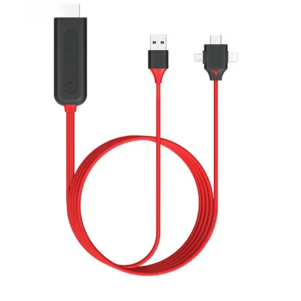 Zr18 3 İn 1 Usb To Hdmı Kablo
