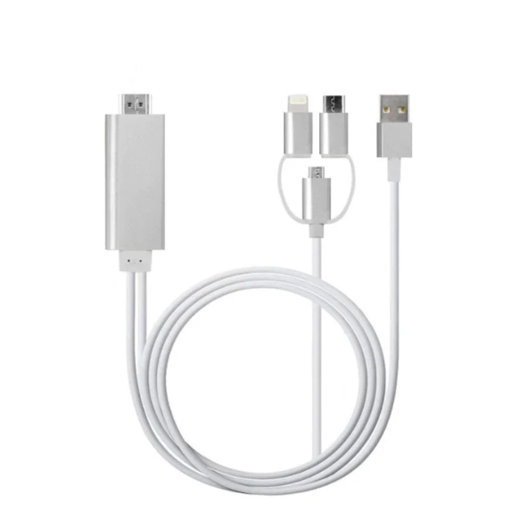 Zr778 L6-m3m Lightning Micro Type-c Hdtv Kablo