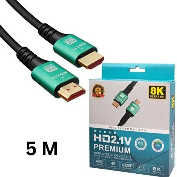 Zr840 8k Hdmı To Hdmı Kablo 5 M