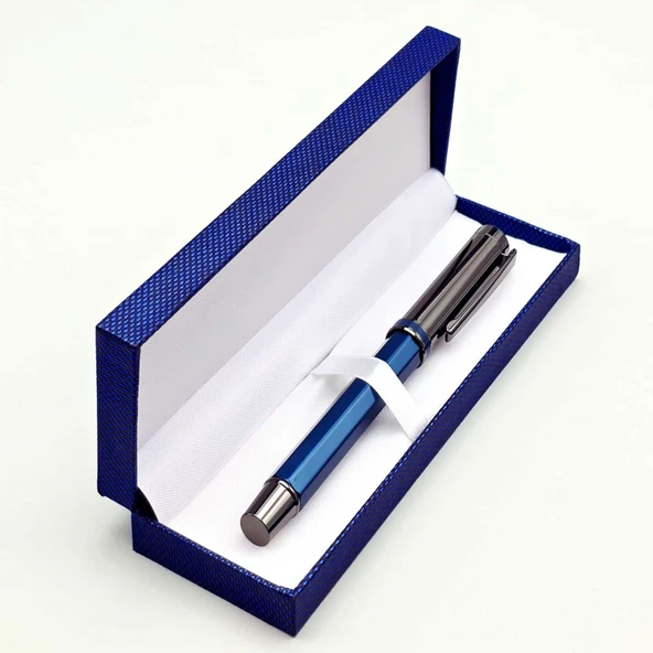 Öğretmene Hediye Kutulu Kalem Mavi Tg-53-vice/(1395) 4694