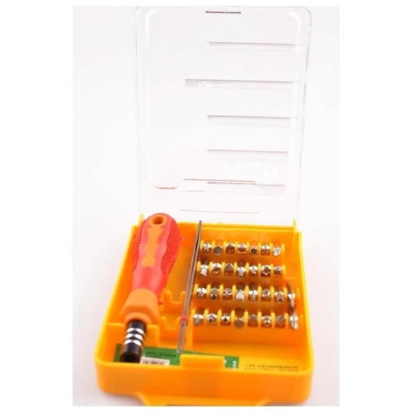 Buffer® 32 Parça Cep Telefonu Pc Tablet Mini Tornavida Seti Tamir Takımı - 5