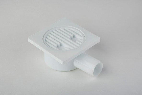 Japar 10x10 Yer Sifonu Alttan Çıkışlı (Ø32) 50504