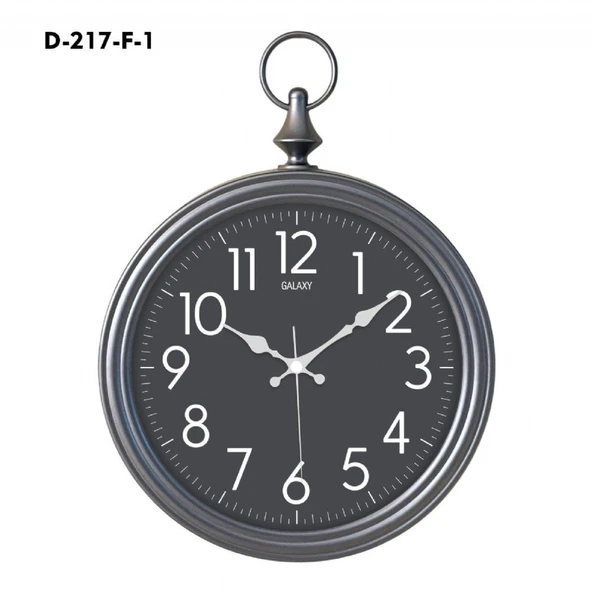 Galaxy Dekoratif Köstekli Duvar Saati D-217-f-1