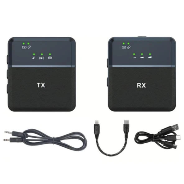 Zr558 Sx9 Rx Tx Lightning Type-c Aux Mikrofon