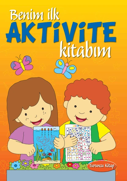 Benim İlk Aktivite Kitabım (Turuncu Kitap) ürün görseli