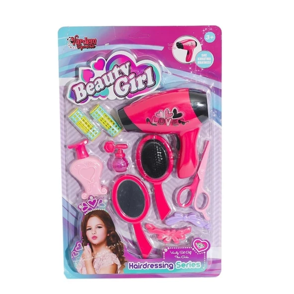 Litae Trend BFS   YD-3615-3 Kartela Saç Kurutmalı Güzellik Seti -Vardem Oyuncak ürün görseli