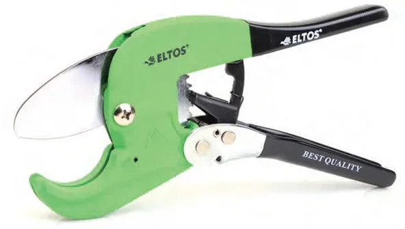 Eltos Profesyonel Pvc / PPRC / Plastik Boru Kesme Makası 42 mm ürün görseli