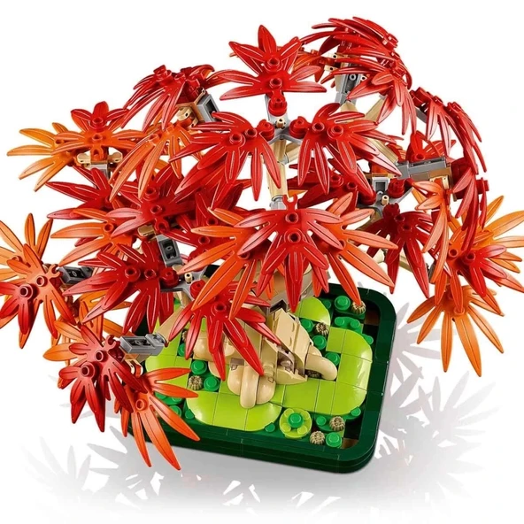 Litae Trend BFS  LEGO Botanicals Japon Kırmızı Akçaağaç Bonsai Ağacı 10348 - Resim 2