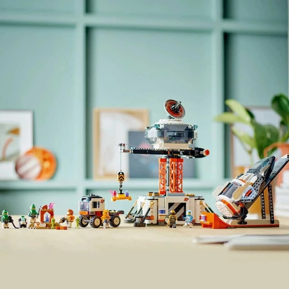 Litae Trend BFS   LEGO City Uzay Üssü ve Roket Fırlatma Rampası 60434 - Resim 3