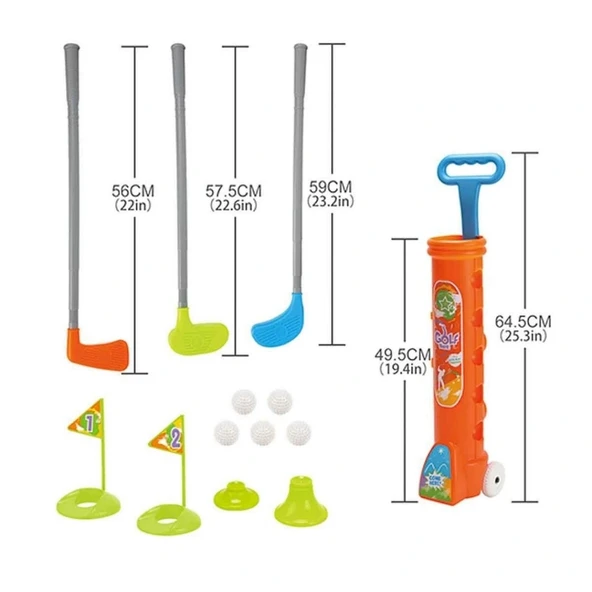 Litae Trend BFS Çekçek Arabalı Golf Seti - 3
