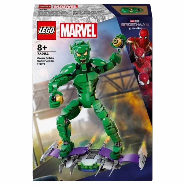 Litae Trend BFS  LEGO Marvel Green Goblin Yapım Figürü 76284 - Resim 4
