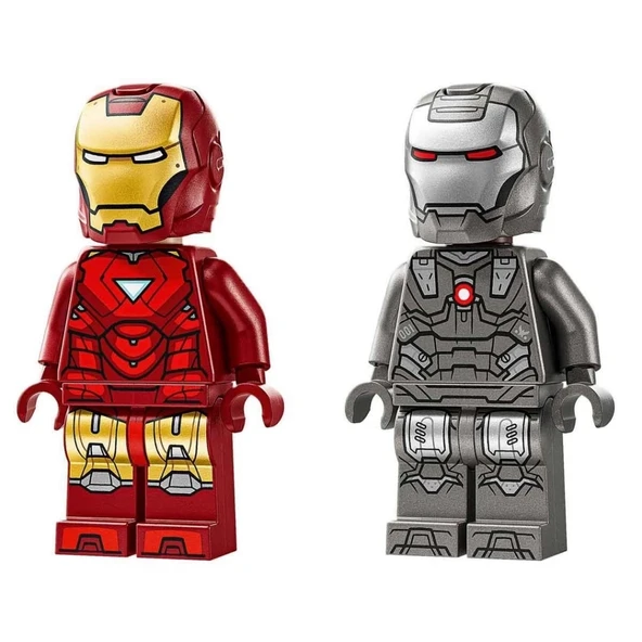 Litae Trend BFS  LEGO Marvel Iron Man ve War Machine, Hammer İnsansız Hava Araçlarına Karşı 76320 - Resim 2