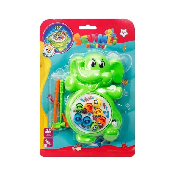Litae Trend BFS  02371 Sevimli Balıkçı Kurmalı Balık Tutma Oyunu -Sunman ürün görseli