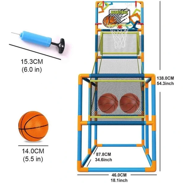Litae Trend BFS Basket Potası Oyun Set 138 cm - 2