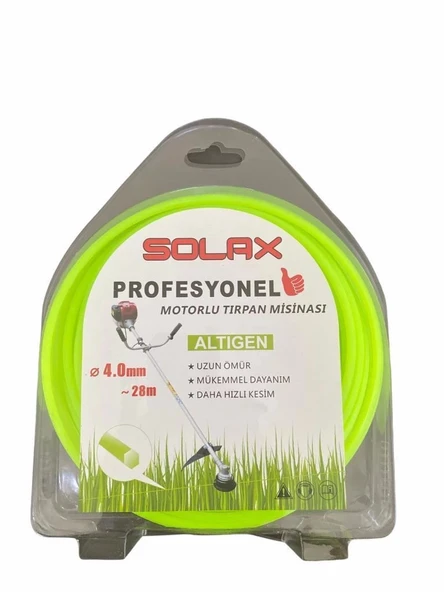 Litae Trend Solax Altıgen Tırpan Misinası 4 mm 28 Metre - 1
