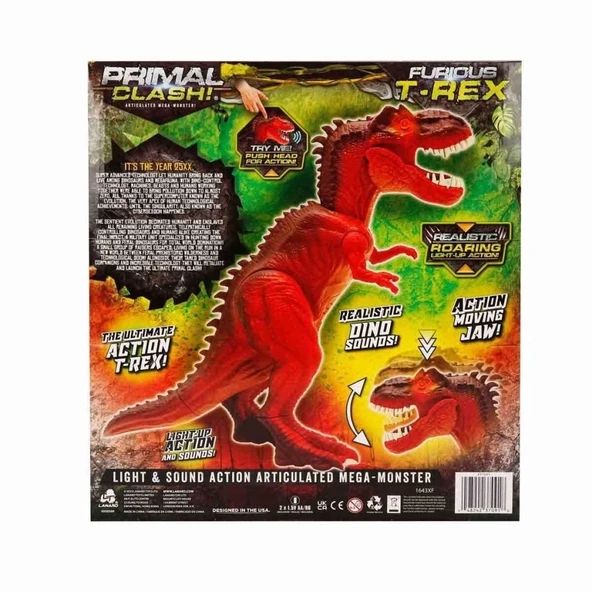 Litae Trend BFS  37087  Sesli ve Işıklı Dinazor Oyun Seti - Resim 2