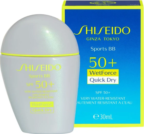 Shiseido Suya ve Tere Dayanıklı BB Krem SPF 50 -  Sports BB Medium Dark 30 ml - 2