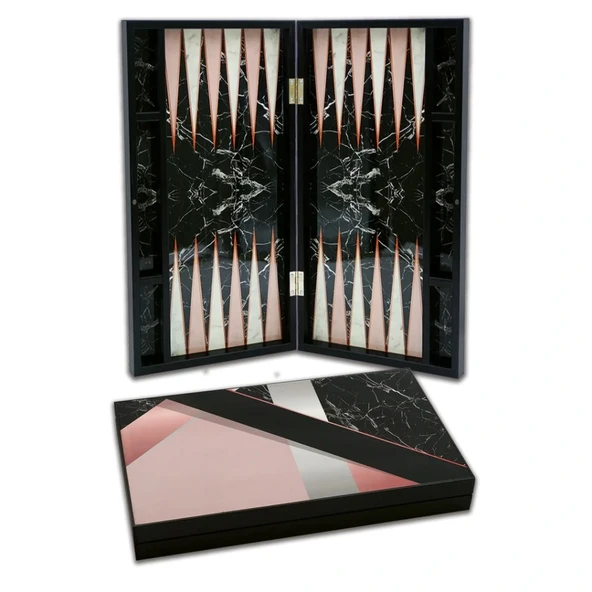 Elegance Glossy Noir Marble Tavla ürün görseli