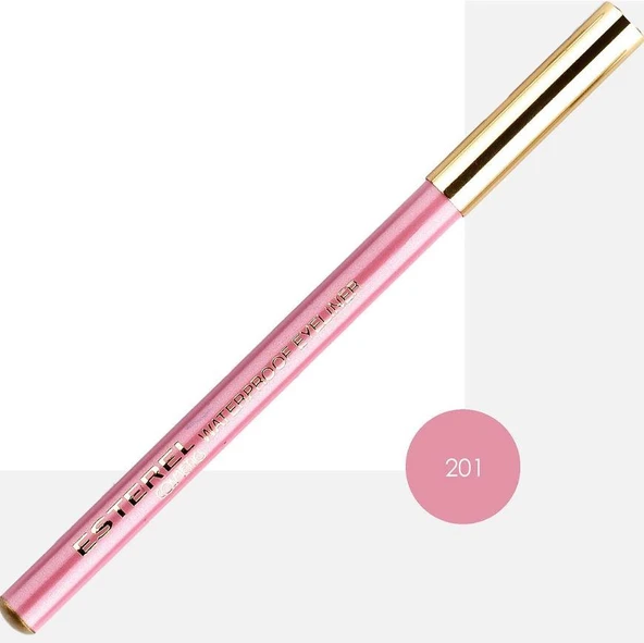 Esterel Waterproof Göz Kalemi - 201 Pembe