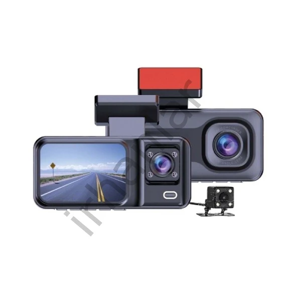 Araç İçi Güvenlik Kamerası 1080P Çift Yönlü  5 MP 30 Fps ürün görseli