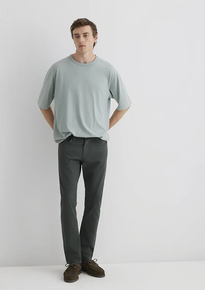 Mavi Erkek Regular Fit Pantolon - Minimalist Günlük Stil ürün görseli 1