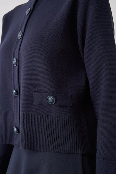 Meva Gömlek Yaka Triko Hırka Terzi Dükkanı - 3